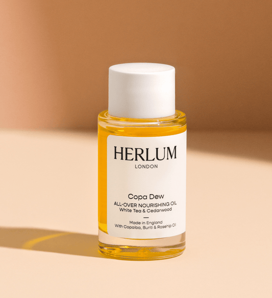 Herlum Copa Dew All - Over Nourishing Oil 15ml هيرلوم كوبا ديو زيت مغذي بالكامل - Princess Cosmetics Qatar