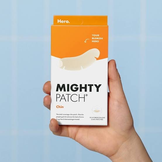 Hero Cosmetics Mighty Patch Chin (10 Patches). هيرو كوزمتكس مايتي باتش للذقن (10 لصقات) - Princess Cosmetics Qatar