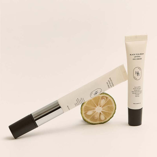 Heveblue Black Yuja Bean Lifting Auto Eye Cream 15ml كريم هيفي بلو بلاك يوجا بين لرفع العيون تلقائيًا - Princess Cosmetics Qatar