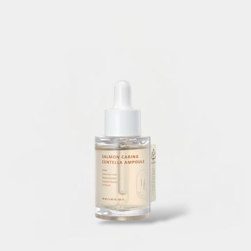 Heveblue Salmon Caring Centella Ampoule 30ml أمبولة سنتيلا للعناية بالسلمون من هيفي بلو - Princess Cosmetics Qatar