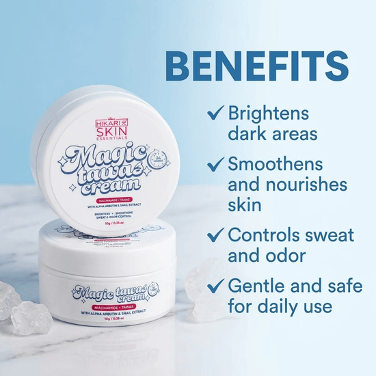 Hikari Skin Magic Tawas Cream 10g كريم هيكاري سكين ماجيك تاواس - Princess Cosmetics Qatar