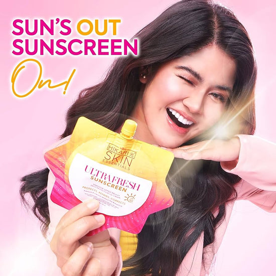 Hikari Skin Ultra Fresh Sunscreen 50ml واقي الشمس هيكاري سكين ألترا فريش - Princess Cosmetics Qatar