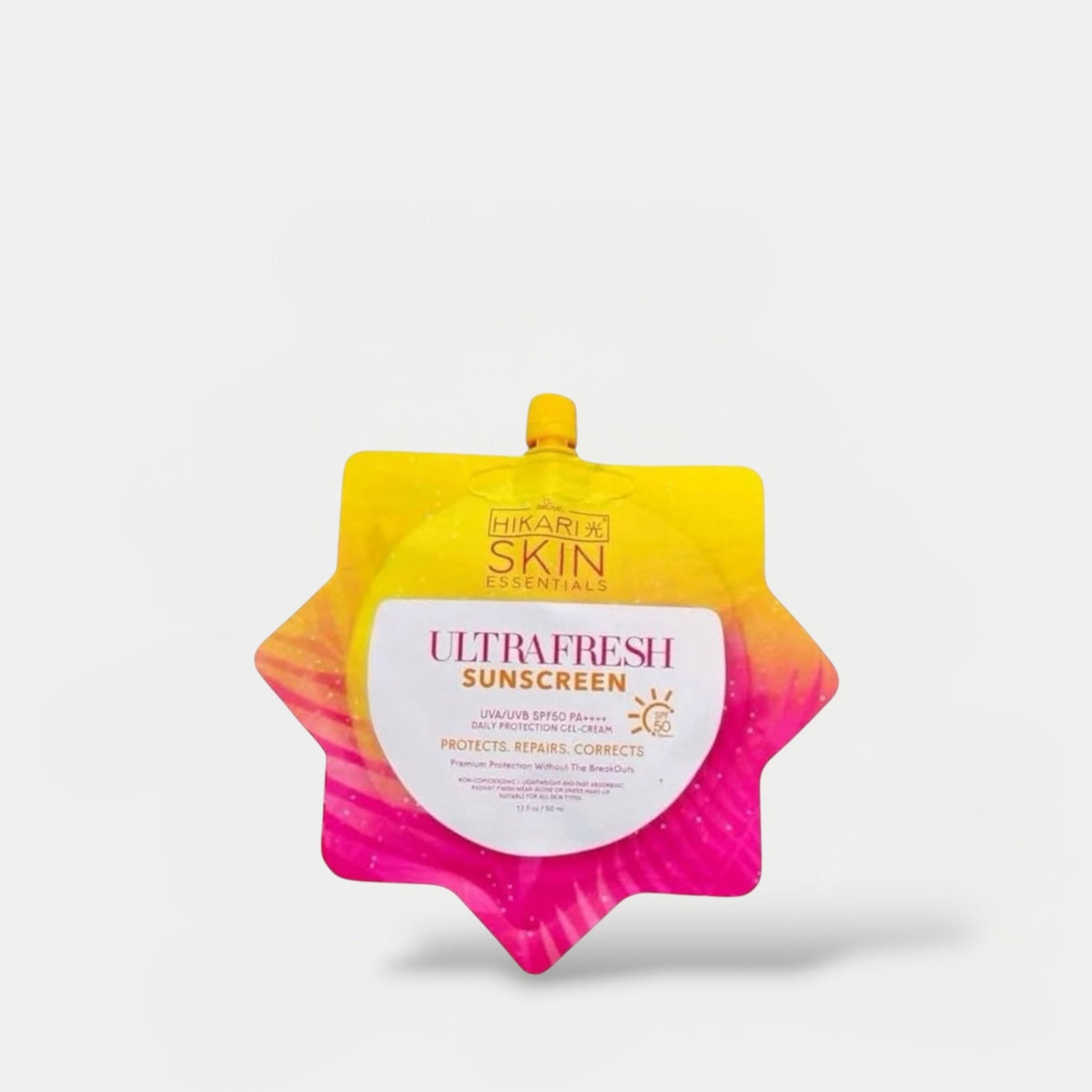 Hikari Skin Ultra Fresh Sunscreen 50ml واقي الشمس هيكاري سكين ألترا فريش - Princess Cosmetics Qatar