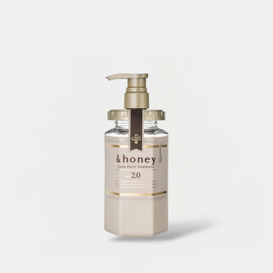 &Honey Deep Moist Treatment 2.0 445ml عسل &Honey علاج الترطيب العميق 2.0 - Princess Cosmetics Qatar