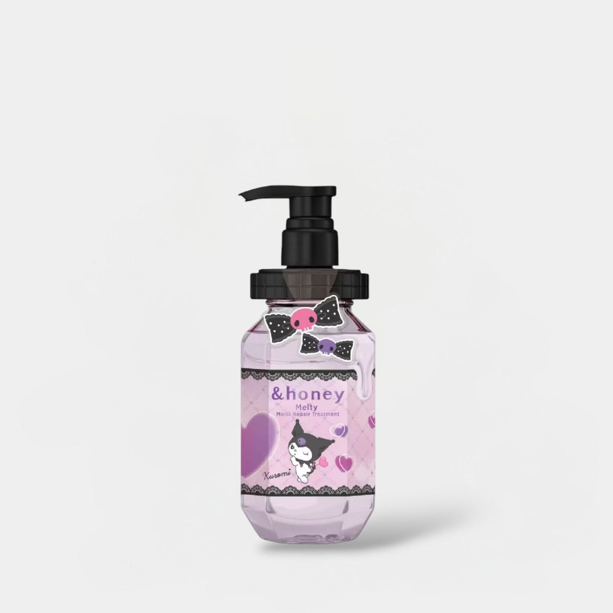 &Honey Melty Moist Repair Hair Treatment - Kuromi Edition 445ml آند هوني ميلتي مويست ريبير لعلاج وترميم الشعر - إصدار كورومي - Princess Cosmetics Qatar