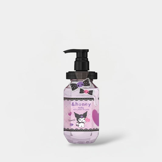 &Honey Melty Moist Repair Shampoo - Kuromi Edition 440ml آند هاني شامبو ميلتي المرطب والمصلح للشعر – إصدار كورومي - Princess Cosmetics Qatar