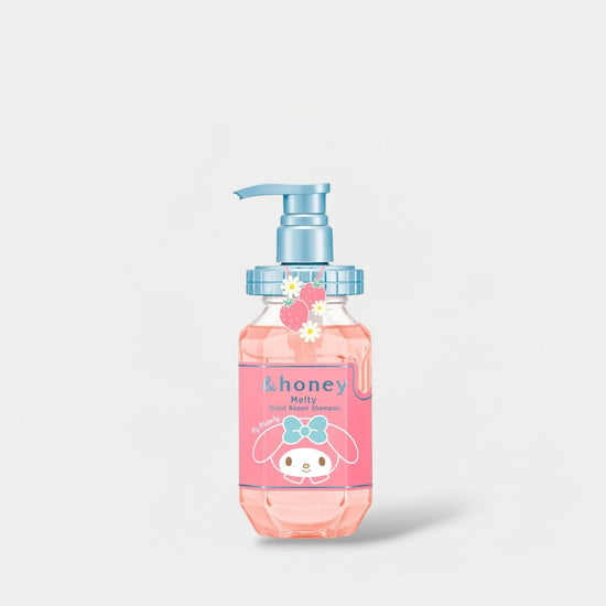 &Honey Melty Moist Repair Shampoo - My Melody Edition 440ml آند هاني ميلتي شامبو مرطب لإصلاح الشعر – إصدار ماي ميلودي - Princess Cosmetics Qatar