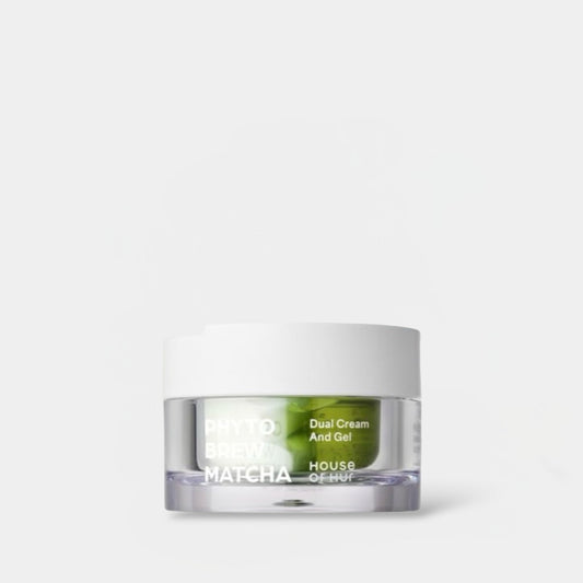 House of Hur Phyto Brew Matcha Dual Cream And Gel 50ml كريم وجل ماتشا مزدوج من هاوس أوف هور فيتو برو - Princess Cosmetics Qatar