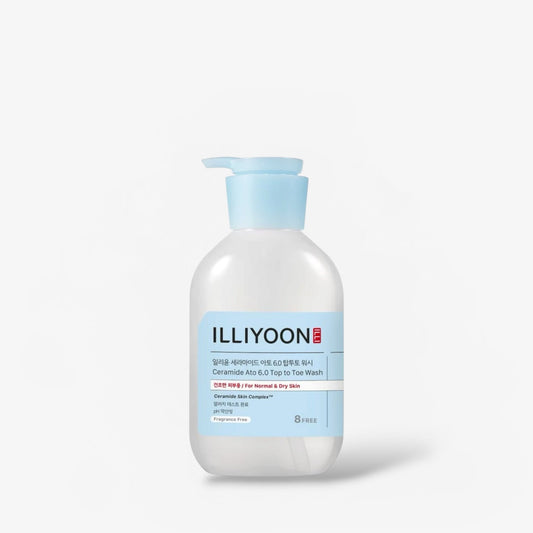 Illiyoon Ceramide Ato 6.0 Top to Toe Wash 500ml إيلييون سيراميد آتو 6.0 غسول للجسم والشعر - Princess Cosmetics Qatar