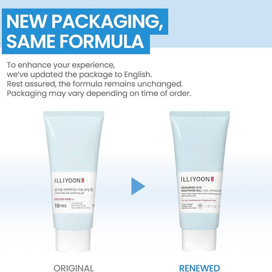 Illiyoon Ceramide Ato Soothing Gel 175ml جل إيليون سيراميد أتو المهدئ - Princess Cosmetics Qatar