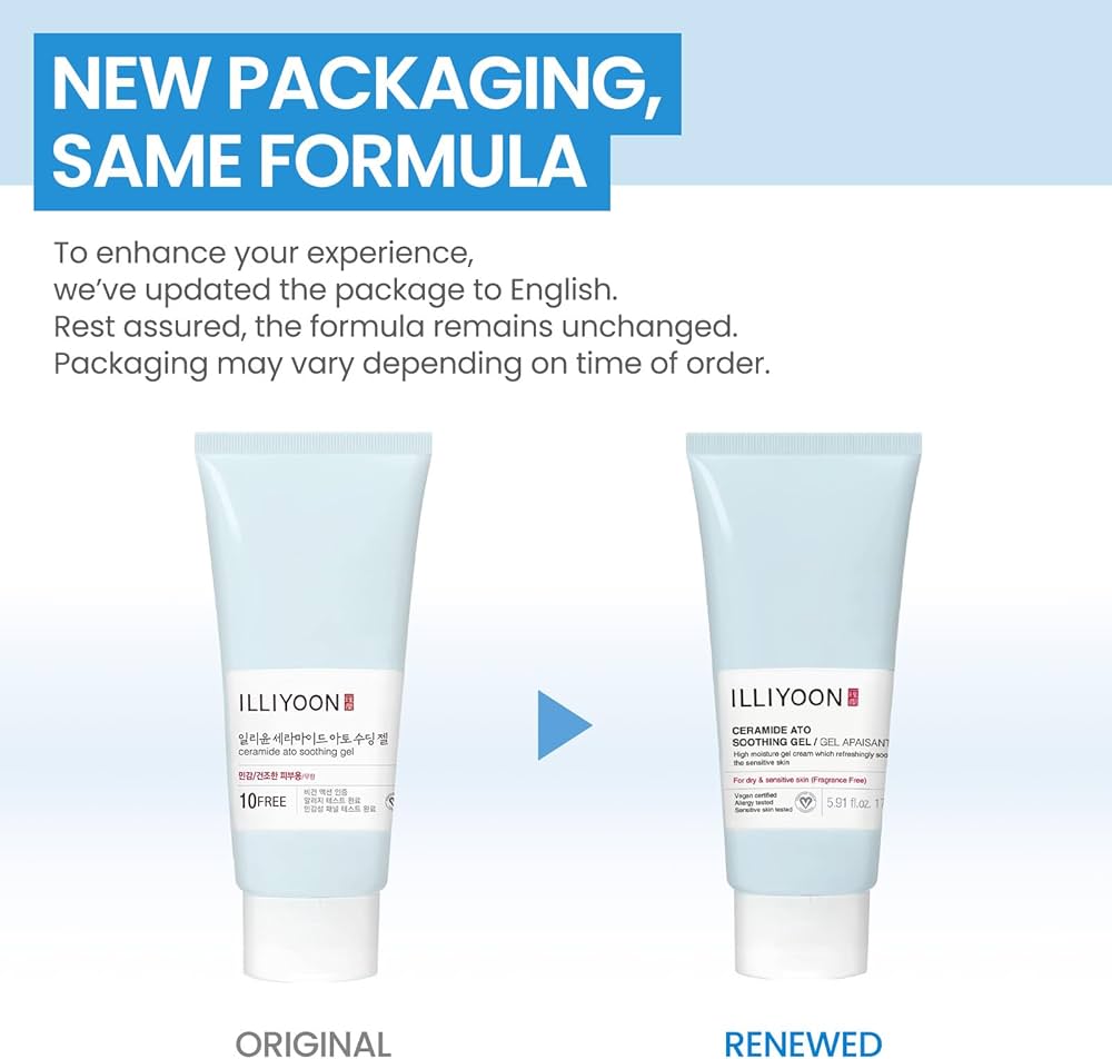 Illiyoon Ceramide Ato Soothing Gel 175ml جل إيليون سيراميد أتو المهدئ - Princess Cosmetics Qatar