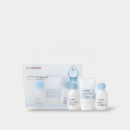 Illiyoon Ceramide Ato Travel Kit (3pcs) مجموعة سفر إليون سيراميد أتو - Princess Cosmetics Qatar