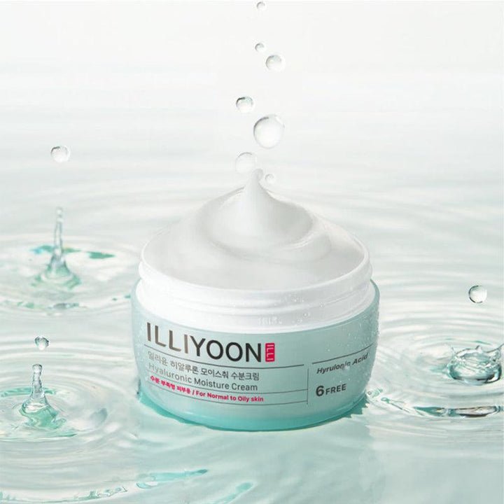 Illiyoon Hyaluronic Moisture Cream 100ml كريم إليون المرطب بحمض الهيالورونيك - Princess Cosmetics Qatar