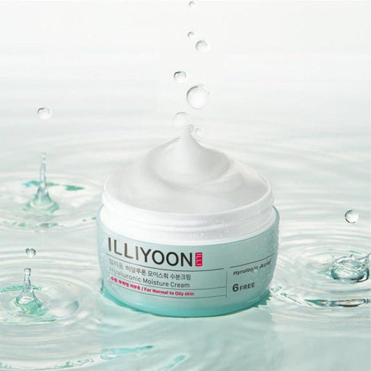 Illiyoon Hyaluronic Moisture Cream 100ml كريم إليون المرطب بحمض الهيالورونيك - Princess Cosmetics Qatar