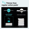 ilso 1/3 Saving Cotton Pad (40ea) وسادة قطنية لتوفير 1/3 من المنتج (ILSO) - Princess Cosmetics Qatar