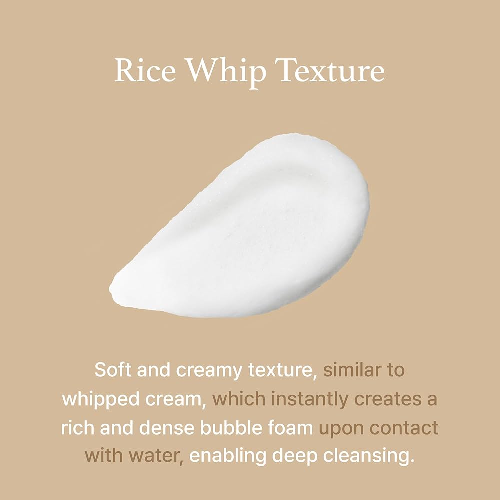 I’m From Rice Whip Facial Cleanser 150ml من أنا؟ منظف الوجه برغوة الأرز - Princess Cosmetics Qatar