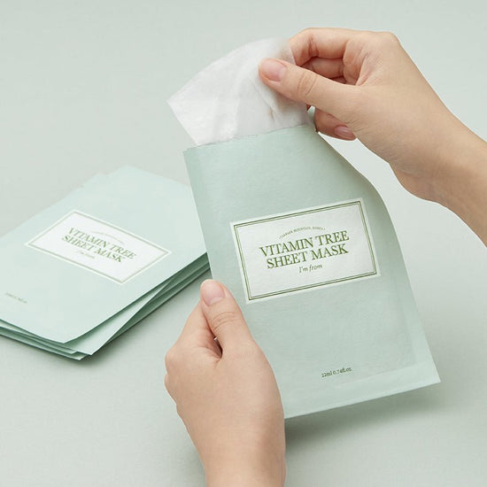 Im From Vitamin Tree Sheet Mask (1 Sheet). قناع شيت من فيتامين تري - Princess Cosmetics Qatar