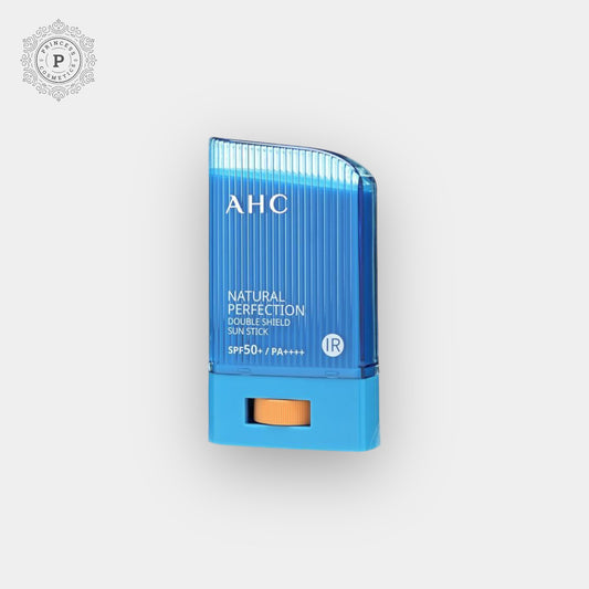 AHC Natural Perfection Double Shield Sun Stick 22g. AHC عصا حماية من الشمس الطبيعية ذات الحماية المزدوجة 22 جم