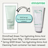 Innisfree Green Tea Amino Hydrating Cleansing Foam 150g (Renewed 2023). رغوة التنظيف المرطبة الأمينية بالشاي الأخضر من إينيسفري 150 جم (تم تجديدها عام 2023)