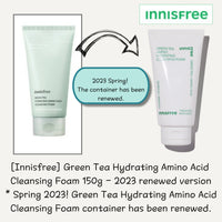 Innisfree Green Tea Amino Hydrating Cleansing Foam 150g (Renewed 2023)