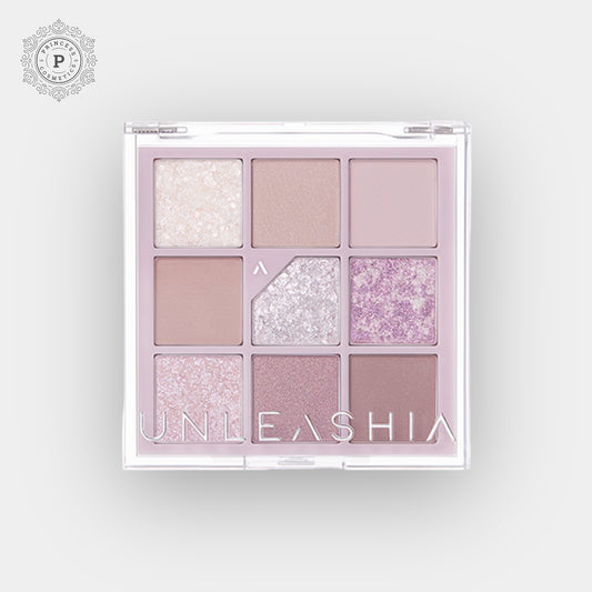 Unleashia Glitterpedia Eye Palette N°4 All of Lavender Fog. باليت العيون من أنليشيا جليتربيديا رقم 4 أول أوف لافندر فوج