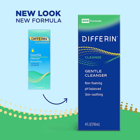 Differin Gentle Cleanser 118ml. منظف ديفرين اللطيف 118 مل