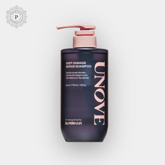 UNOVE Deep Damage Repair Shampoo 500ml. شامبو UNOVE لإصلاح الشعر التالف بعمق 500 مل