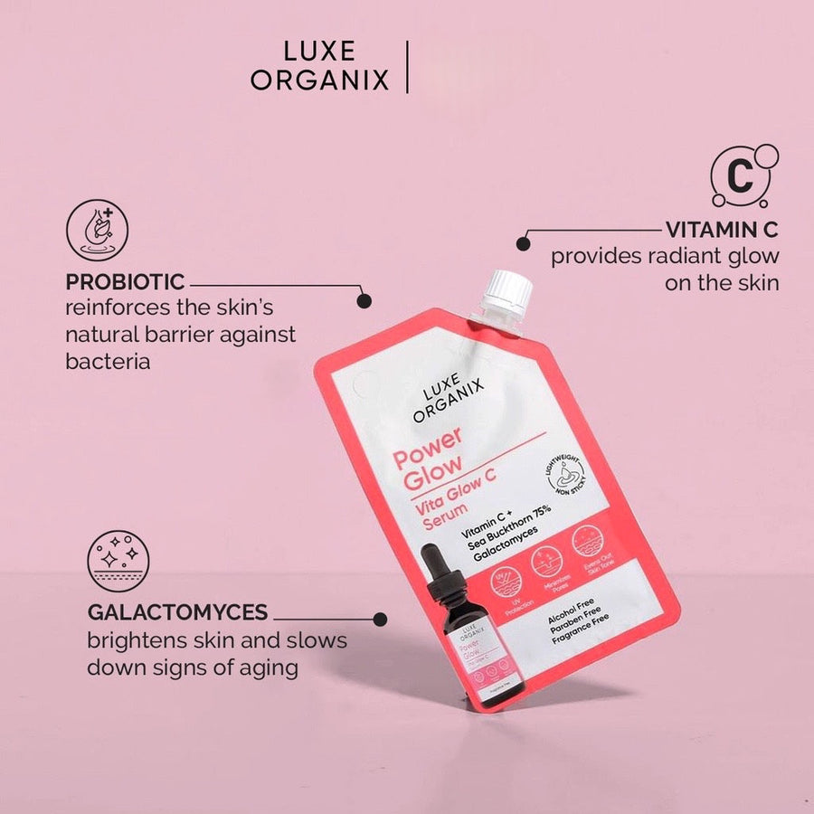 Luxe Organix Power Glow Vita Glow C Serum 7ml