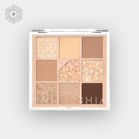 Unleashia Glitterpedia Eye Palette - N°2 All Of Brown. باليت العيون من أنليشيا جليتربيديا - رقم 2 أول أوف براون