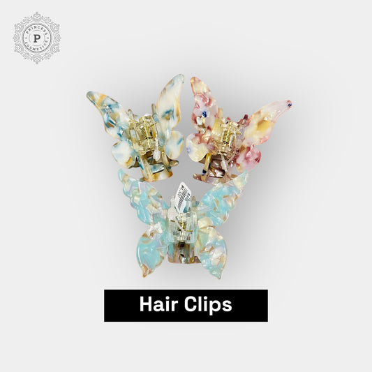 Butterfly Hair Claw Clips. مقاطع مخلب شعر الفراشة