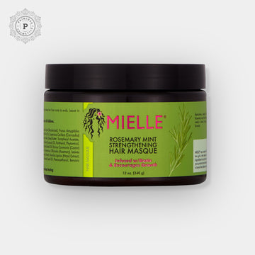 Mielle Organics Rosemary Mint Strengthening Hair Masque 340g. ماسك تقوية الشعر بالروزماري والنعناع من ميلي أورجانيكس 340 جم