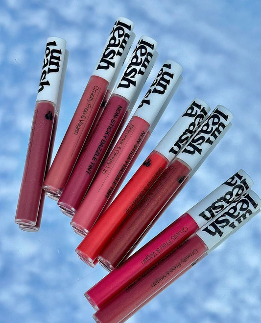 Unleashia Non Sticky Dazzle Tint (5 Colors). صبغة أنليشيا غير لزجة (5 ألوان)