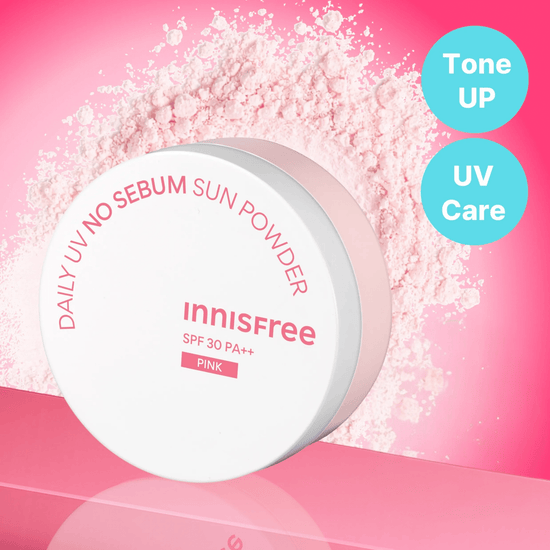 Innisfree Daily UV No Sebum Sun Powder 4g بودرة إنيسفري اليومية الواقية من الشمس الخالية من الدهون - Princess Cosmetics Qatar