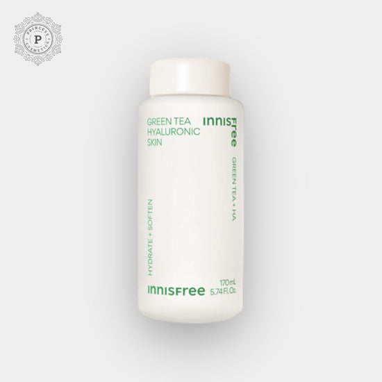 Innisfree Green Tea Hyaluronic Skin 170ml (Renewed 2023) كريم الهيالورونيك بالشاي الأخضر من إينيسفري 170 مل (تم تجديده 2023) - Princess Cosmetics Qatar