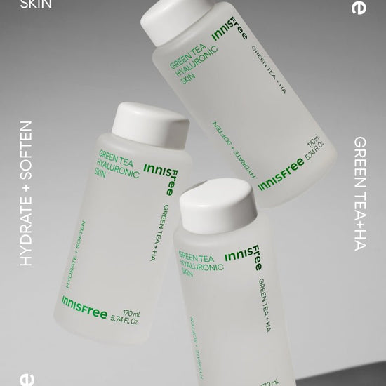 Innisfree Green Tea Hyaluronic Skin 170ml (Renewed 2023) كريم الهيالورونيك بالشاي الأخضر من إينيسفري 170 مل (تم تجديده 2023) - Princess Cosmetics Qatar