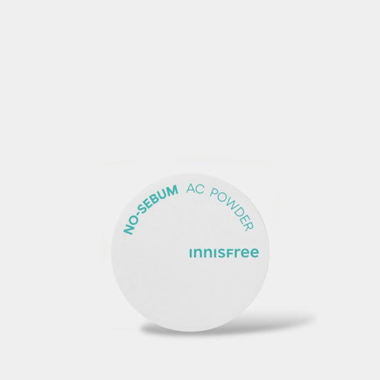 Innisfree No Sebum AC Powder 5g إنيسفري بودرة التحكم في الدهون والبثور - Princess Cosmetics Qatar