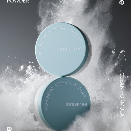 Innisfree No Sebum Mineral Powder 5g (Renewed 2023). بودرة معدنية خالية من الزهم من إينيسفري 5 جم (تم تجديدها عام 2023) - Princess Cosmetics Qatar