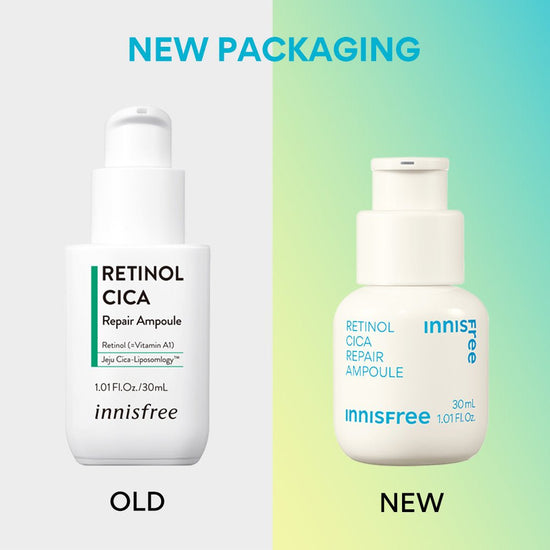 Innisfree Retinol Cica Repair Ampoule 30ml. أمبولة إصلاح الريتينول سيكا من إينيسفري، 30 مل - Princess Cosmetics Qatar