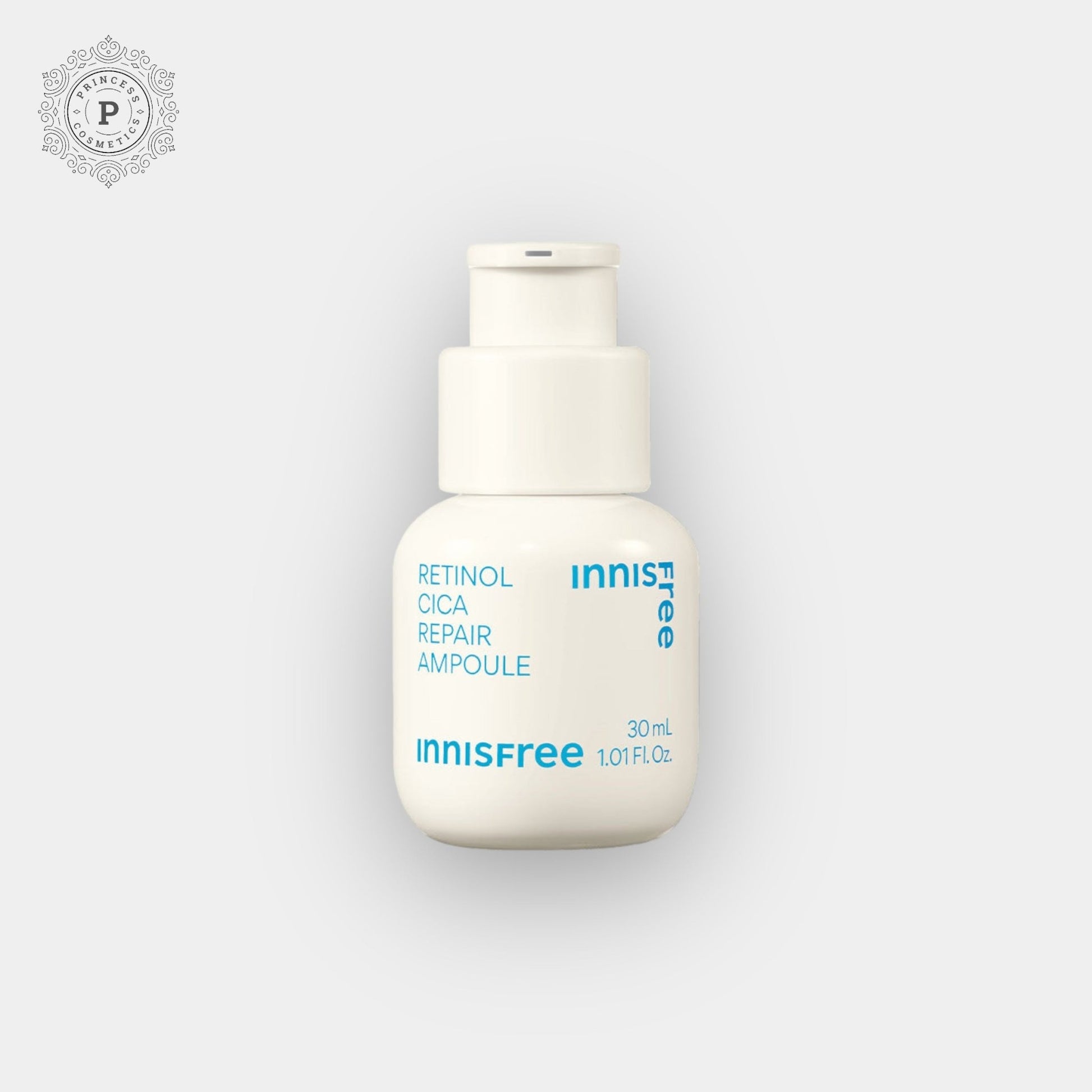 Innisfree Retinol Cica Repair Ampoule 30ml. أمبولة إصلاح الريتينول سيكا من إينيسفري، 30 مل - Princess Cosmetics Qatar