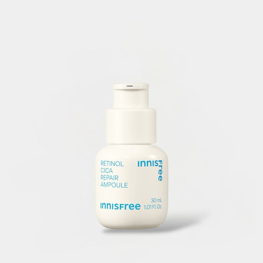 Innisfree Retinol Cica Repair Ampoule 30ml سيروم إصلاح البشرة بالريتينول والسيكا من إينيسفري - Princess Cosmetics Qatar