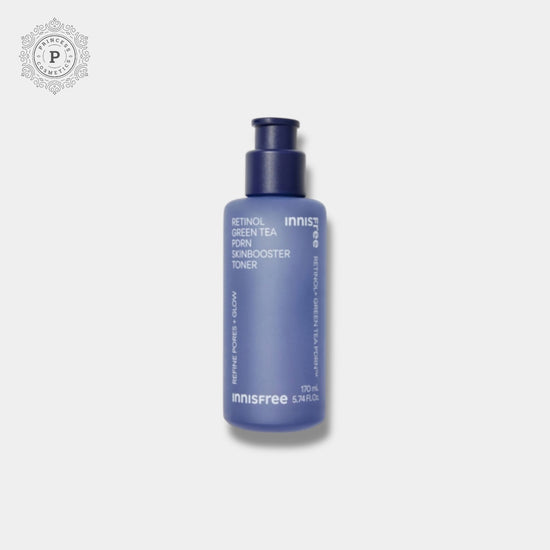 Innisfree Retinol Green Tea PDRN Skin Booster Toner 170ml Innisfree ريتينول الشاي الأخضر PDRN تونر معزز للبشرة - Princess Cosmetics Qatar