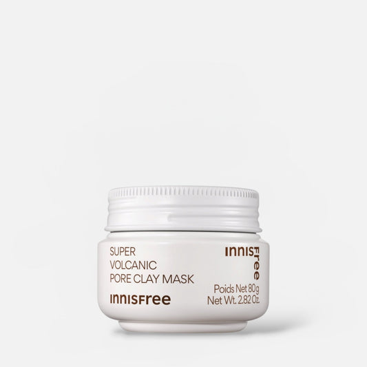 Innisfree Super Volcanic Pore Clay Mask 80g قناع الطين البركاني الفائق للمسام من إنيسفري - Princess Cosmetics Qatar