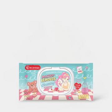 IRIS OHYAMA x Super Daddy Make Up Remover Cleansing Sheet (10 Sheets) مناديل إزالة المكياج من إيريس أوهياما بالتعاون مع سوبر دادي - Princess Cosmetics Qatar