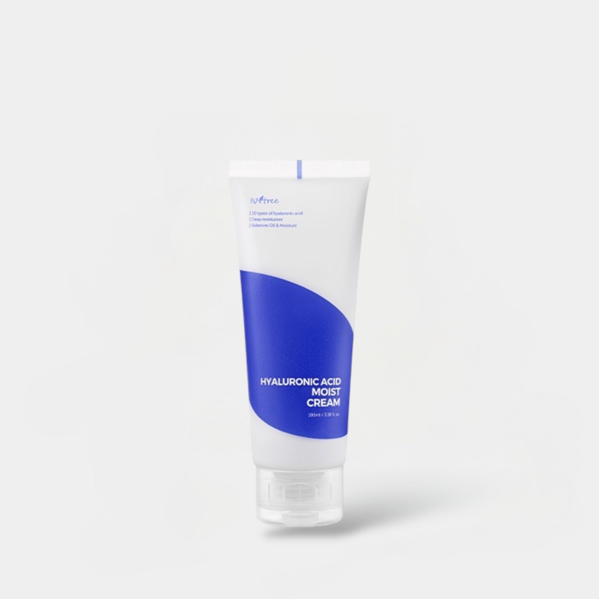 Isntree Hyaluronic Acid Moist Cream 100ml إيسنتري كريم الترطيب بحمض الهيالورونيك - Princess Cosmetics Qatar