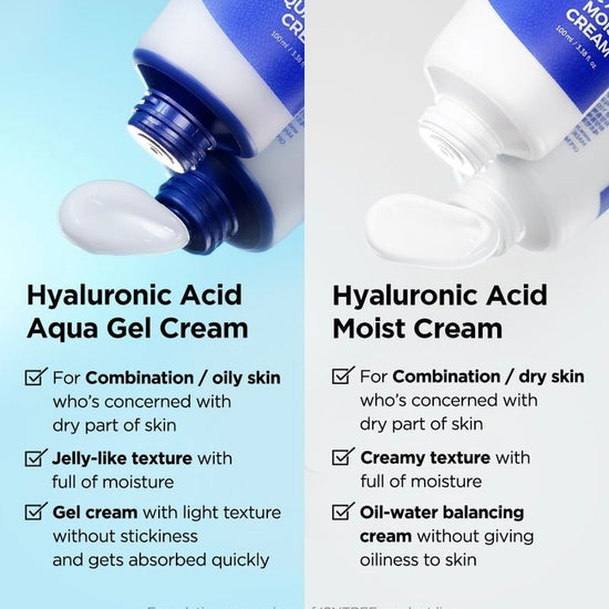 Isntree Hyaluronic Acid Moist Cream 100ml إيسنتري كريم الترطيب بحمض الهيالورونيك - Princess Cosmetics Qatar