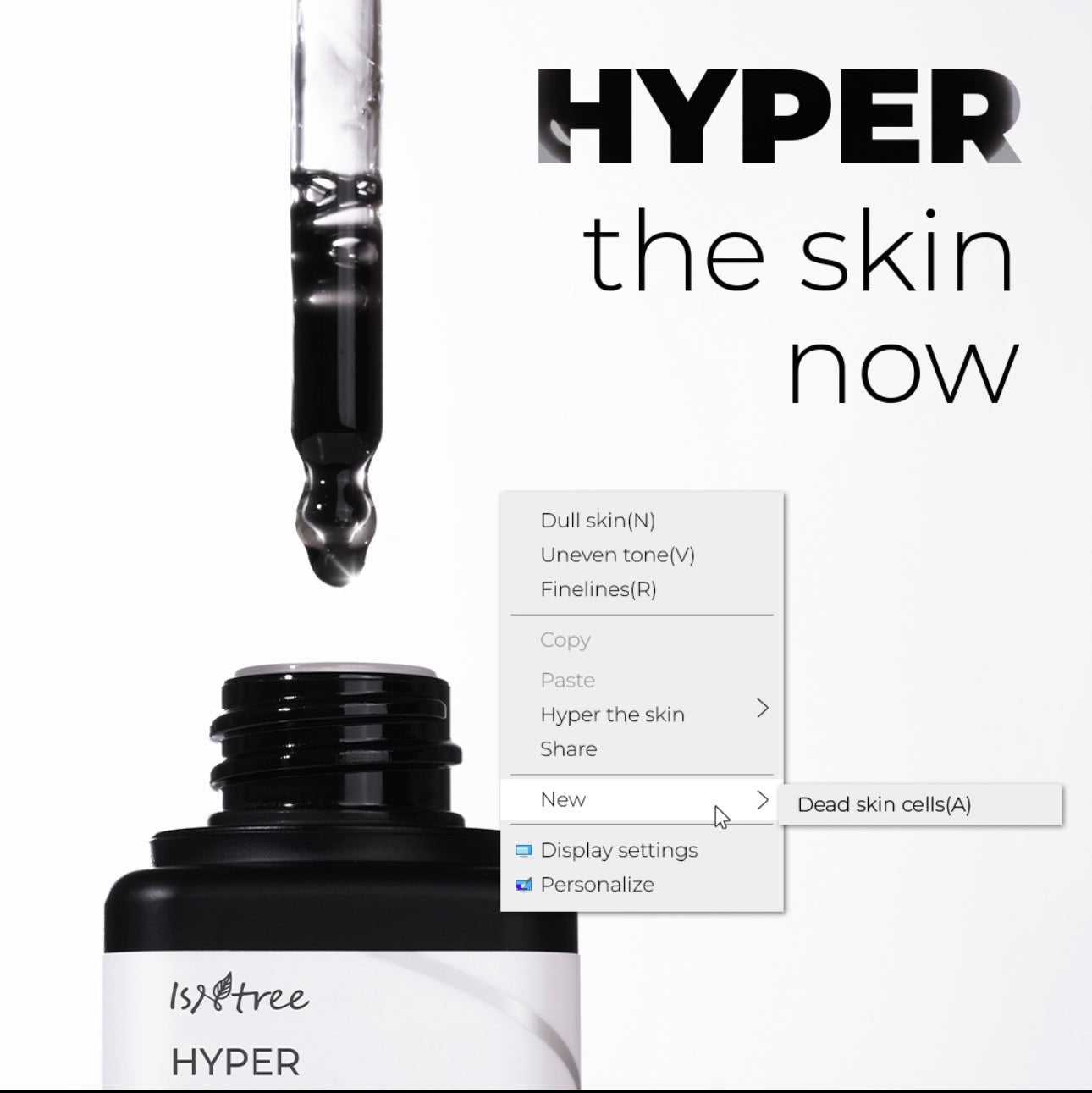 Isntree Hyper Acid 4 AHA BHA PHA LHA 30 Serum 20ml. مصل إيسنتري هايبر أسيد 4 AHA BHA PHA LHA 30 20 مل - Princess Cosmetics Qatar