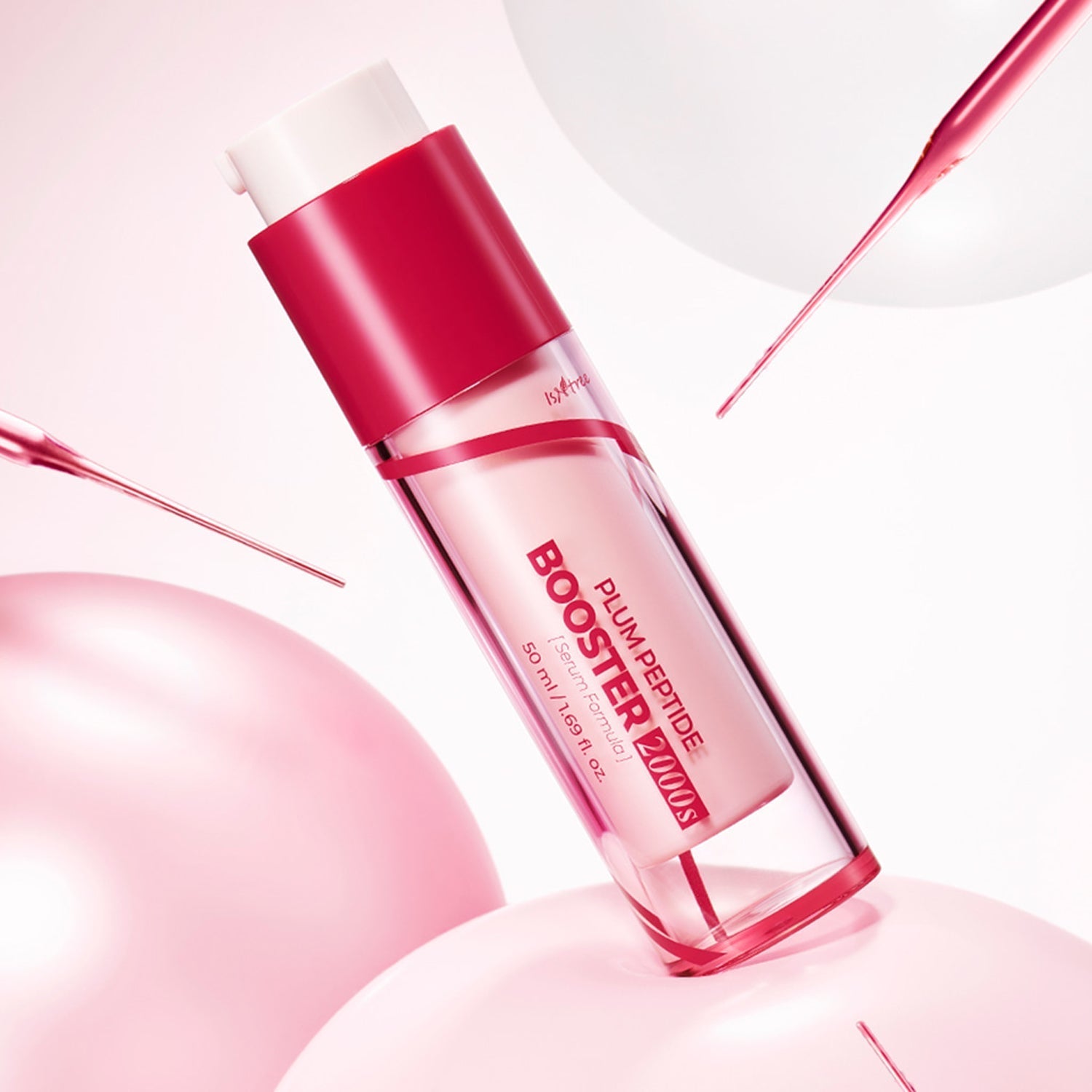 Isntree Plum Peptide Booster 2000 50ml معزز ببتيد البرقوق من Isntree 2000 - Princess Cosmetics Qatar