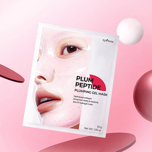 Isntree Plum Peptide Plumping Gel Mask (1 Sheet) قناع جل ببتيد البرقوق الممتلئ من Isntree - Princess Cosmetics Qatar