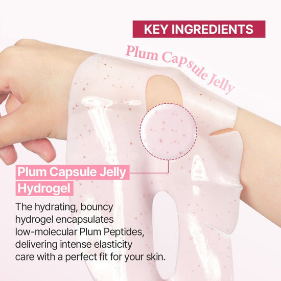 Isntree Plum Peptide Plumping Gel Mask (1 Sheet) قناع جل ببتيد البرقوق الممتلئ من Isntree - Princess Cosmetics Qatar
