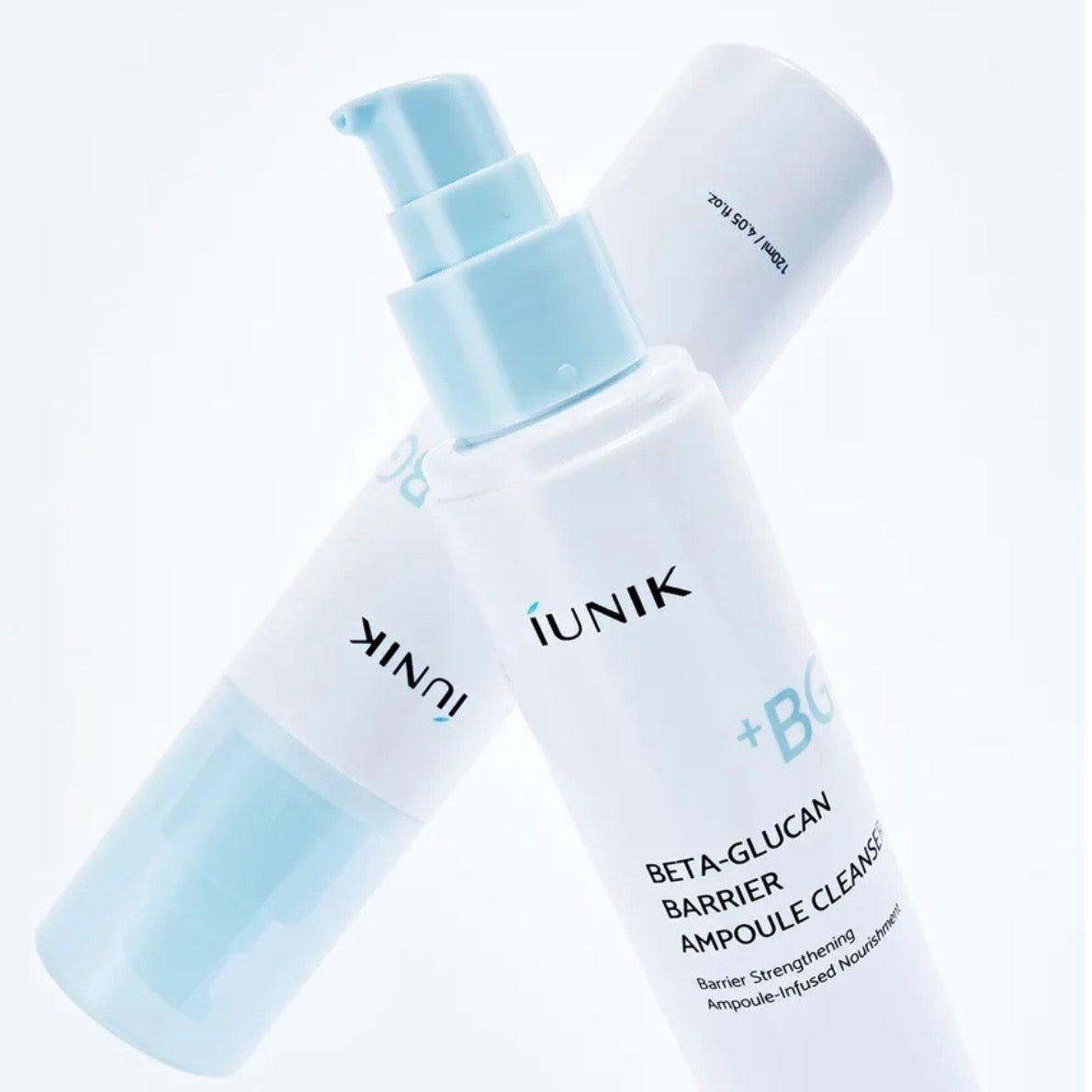 IUNIK Beta Glucan Ampoule Cleanser 120ml منظف أمبولات بيتا جلوكان من إيونيك - Princess Cosmetics Qatar